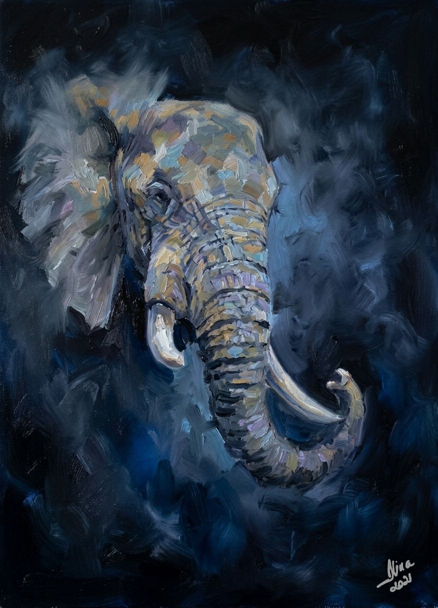 ArteDiAlina.com painting: Surus, The Syrian